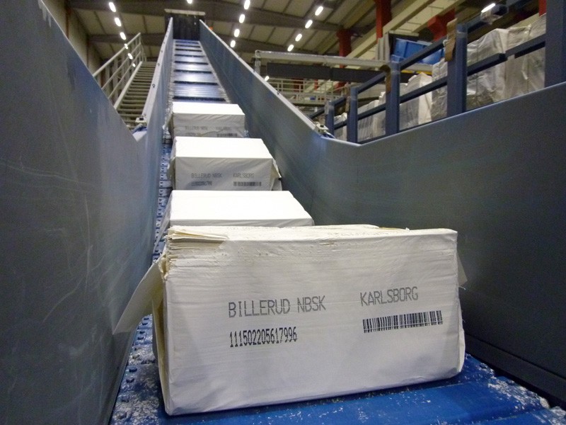 パルプベール自動搬送設備